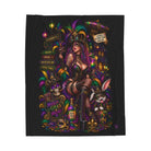 Mardi Gras Wicked Fantasy | Nectar Napkins Fun-Flirty Lovers’ Blankets