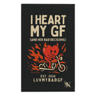 I Heart My GF | Mix & Match Soft Fun-Flirty Lovers’ Towels
