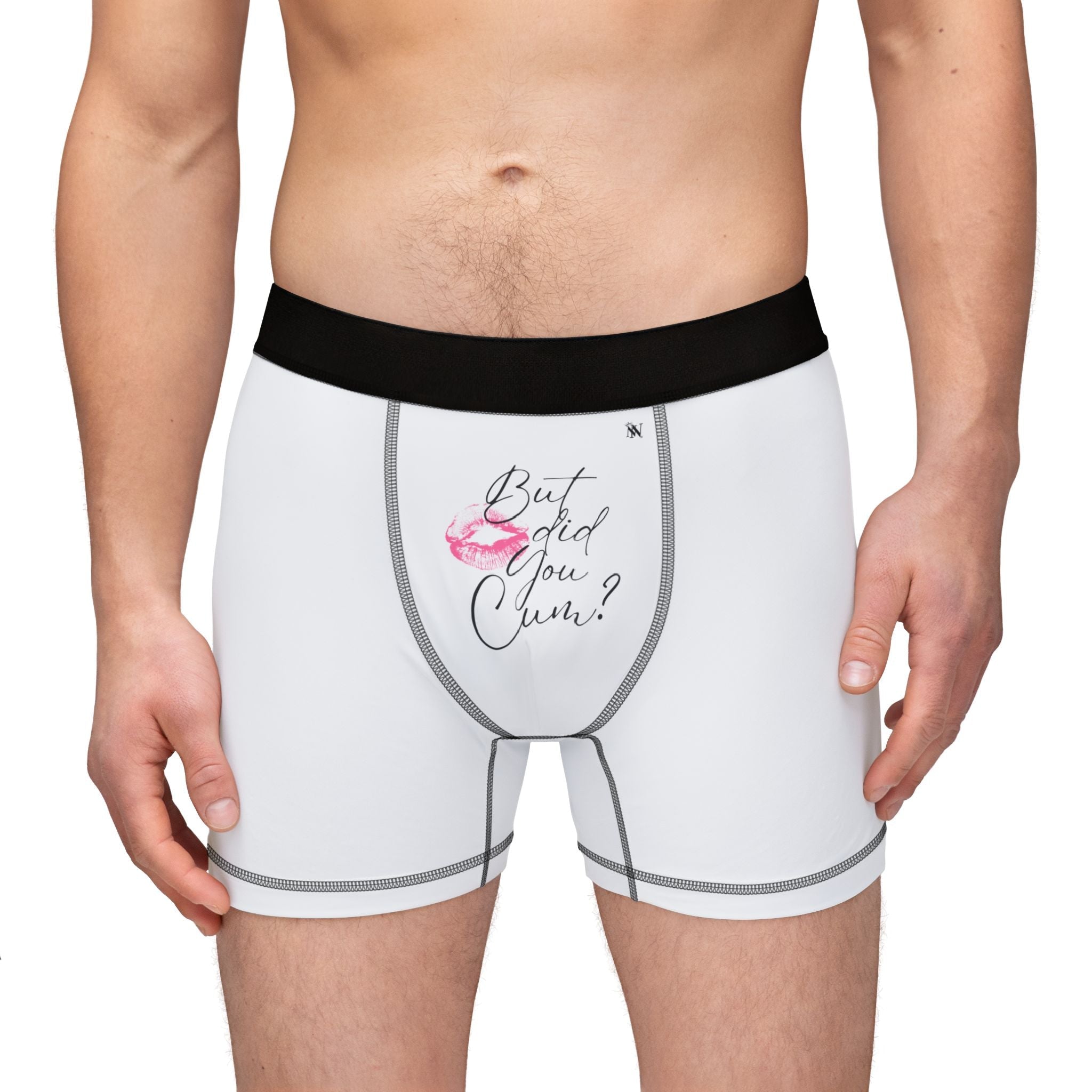 But did you Cum? with a Kiss Naughty Sex Gifts for Him Men’s Boxer Briefs