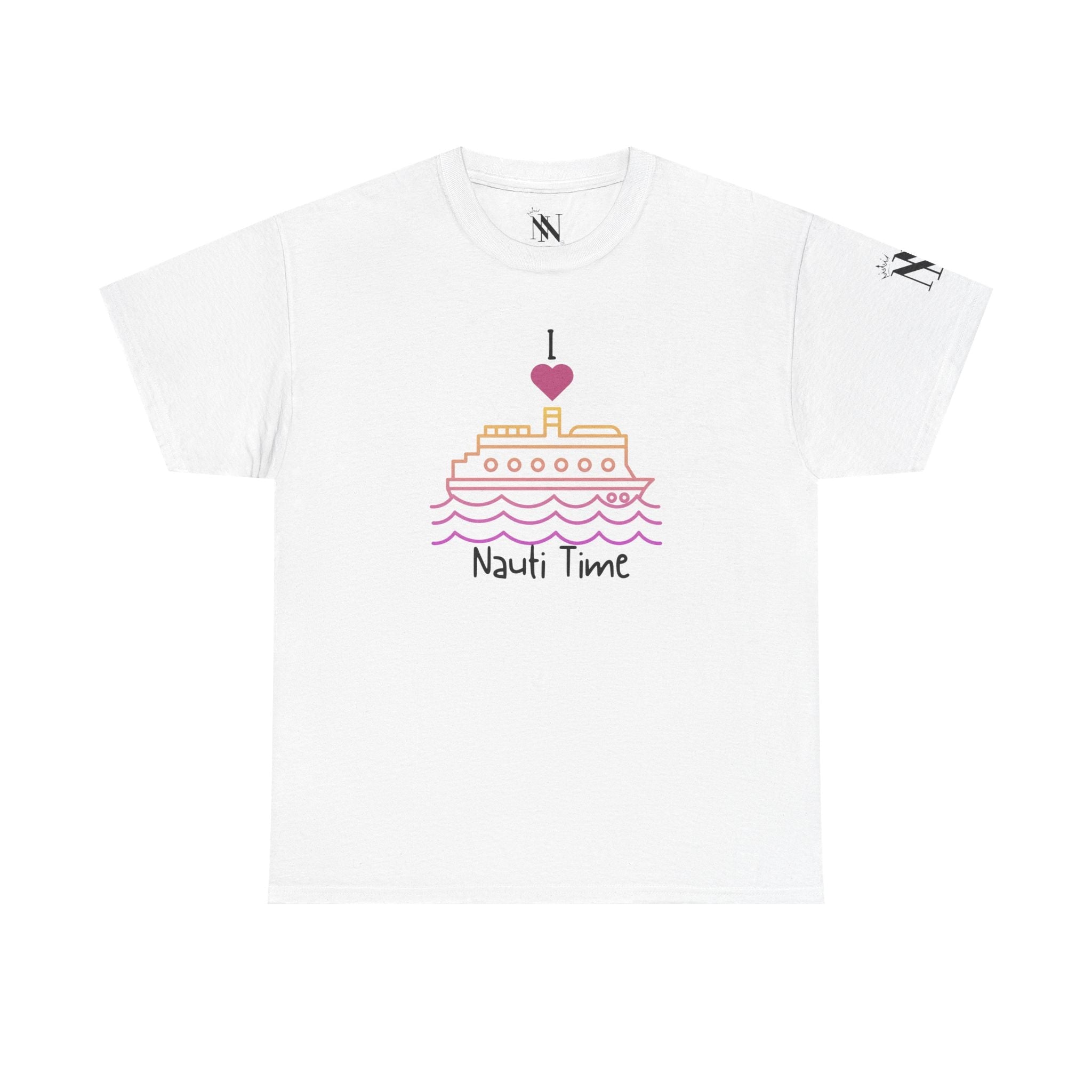 I Love Nauti Time Vacation | Mix & Match 100% Cotton Unisex Fun-Flirty Lovers’ Tees