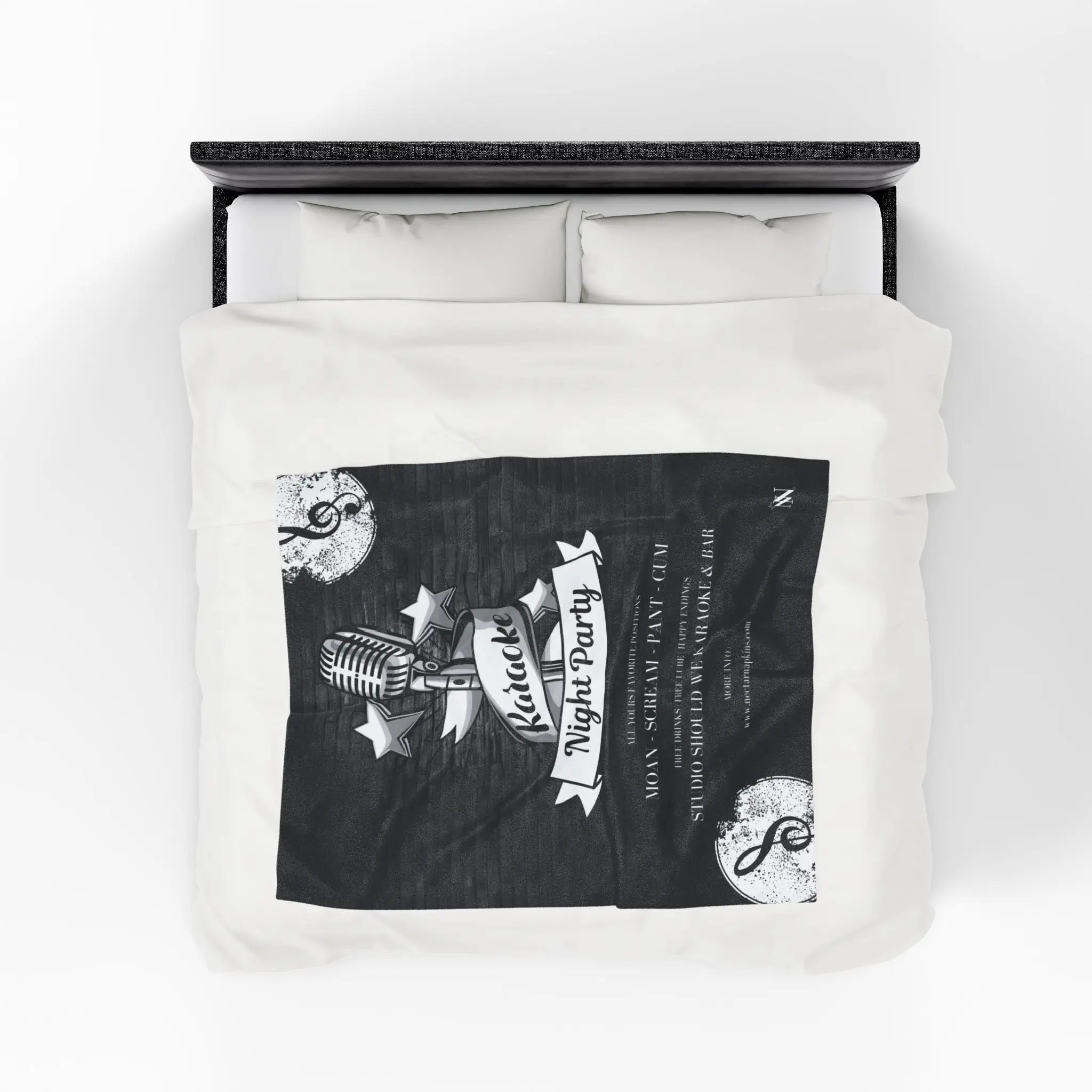 Karaoke Night | Mix & Match Fun-Flirty Lovers’ Blankets