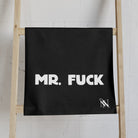 Mr. Mrs. Fuck Shareable Sides Black Cum Towel