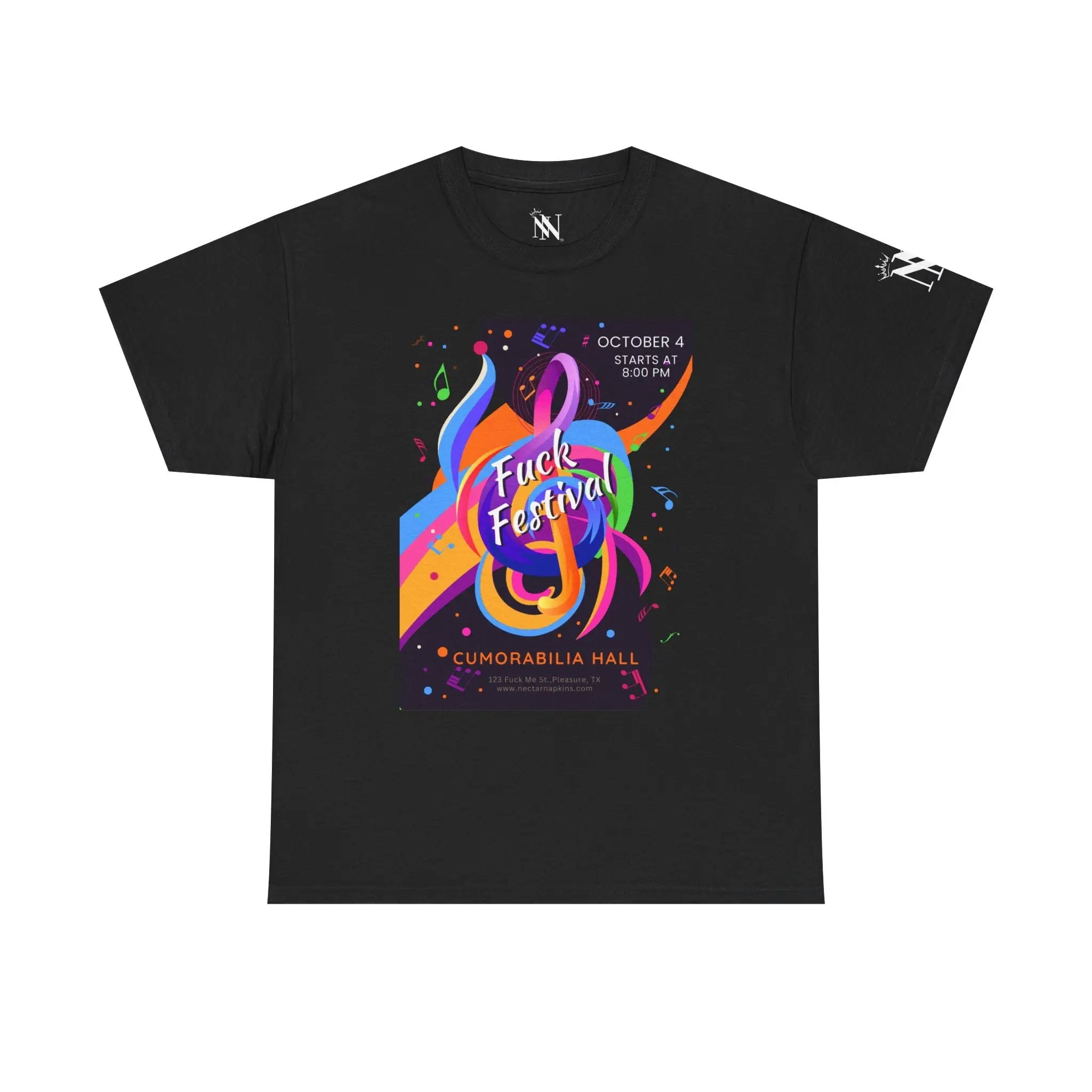 Fuck Festival! | Mix & Match 100% Cotton Unisex Fun-Flirty Lovers’ Tees