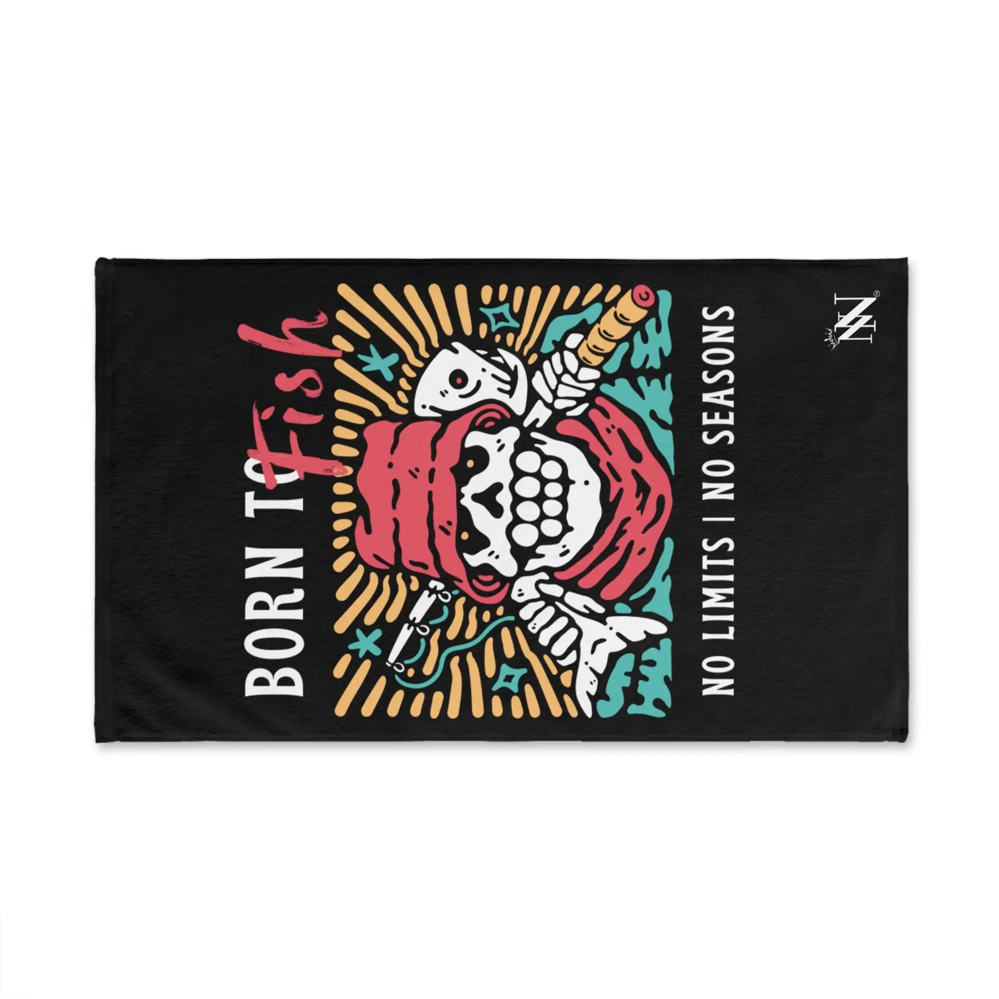 Born to Fish No Seasons Cum Towel