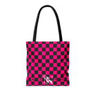Signature Pink Black Checkers | Mix & Match Fun-Flirty Lovers’ Totes