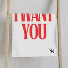 Today’s News I Want You | Mix & Match Classic Fun-Flirty Lovers’ Towels