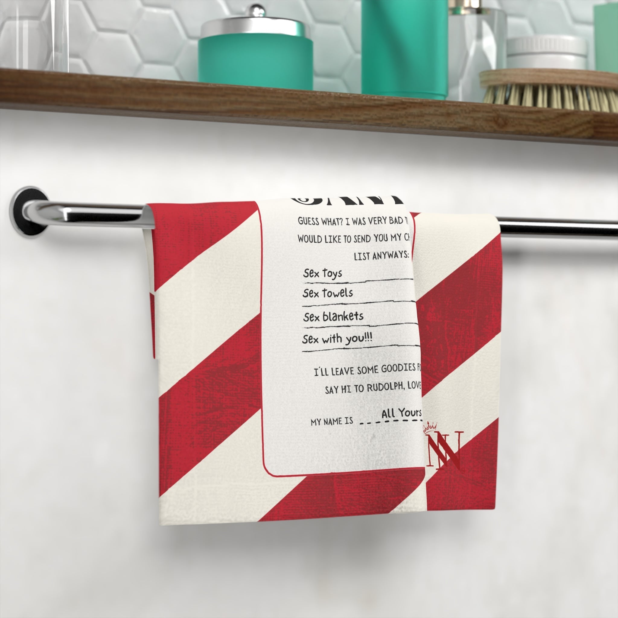 Dear Santa | Mix & Match Lils’ Fun-Flirty Lovers’ Towels