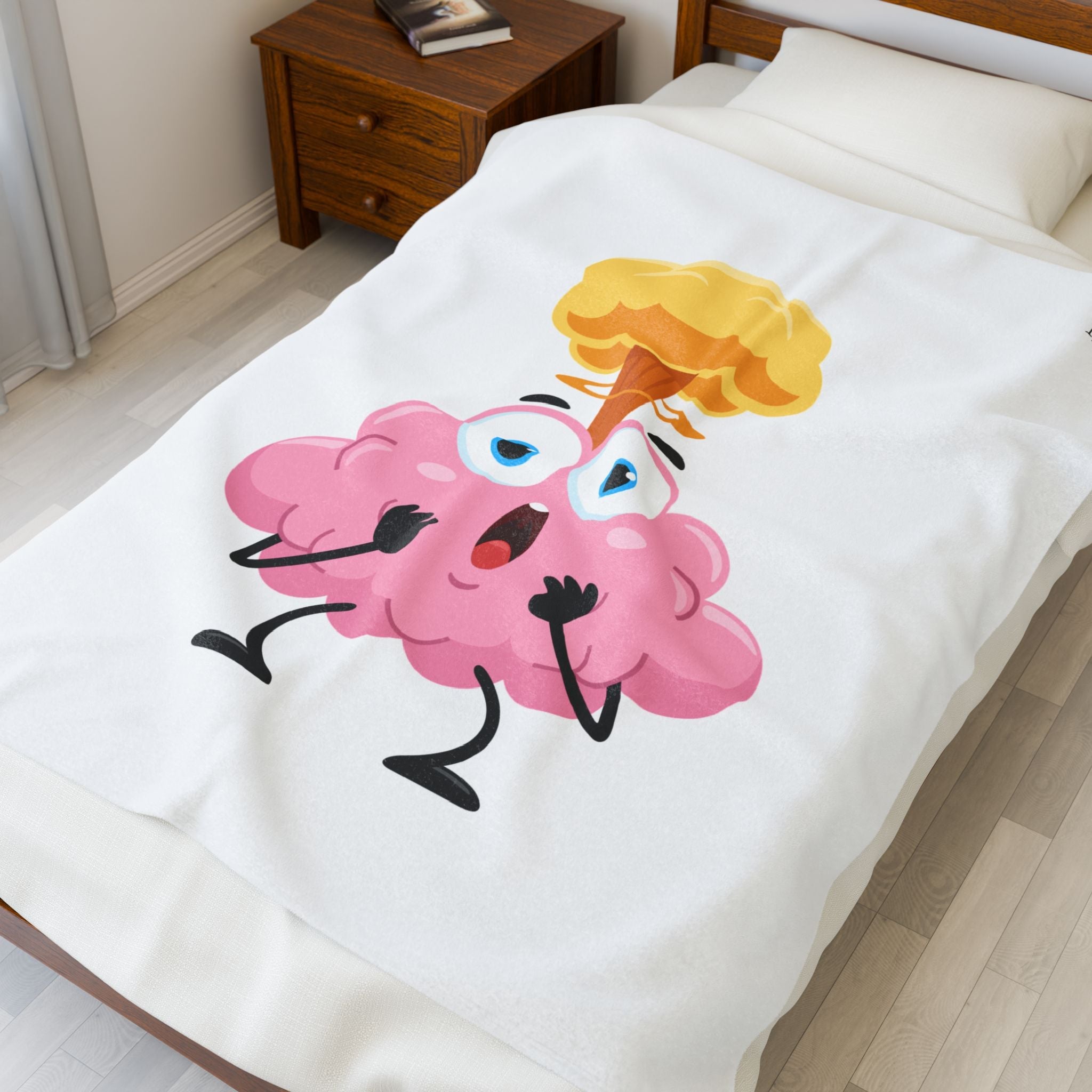 Mind Blowing Brain | Mix & Match Fun-Flirty Lovers’ Blankets