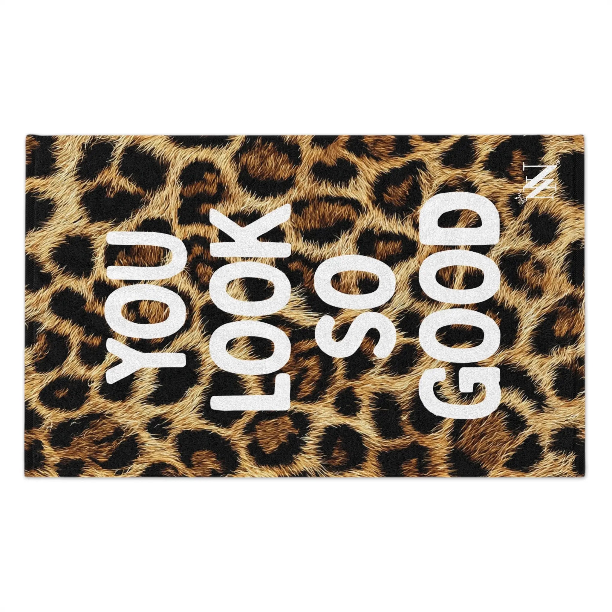You Look So Good Realistic Cheetah Print Sex Towel
