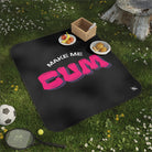 Make Me Cum | Mix Match Fun-Flirty Lovers’ Water-Resistant Blankets