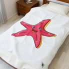 Happy Pink Starfish Sex Blanket