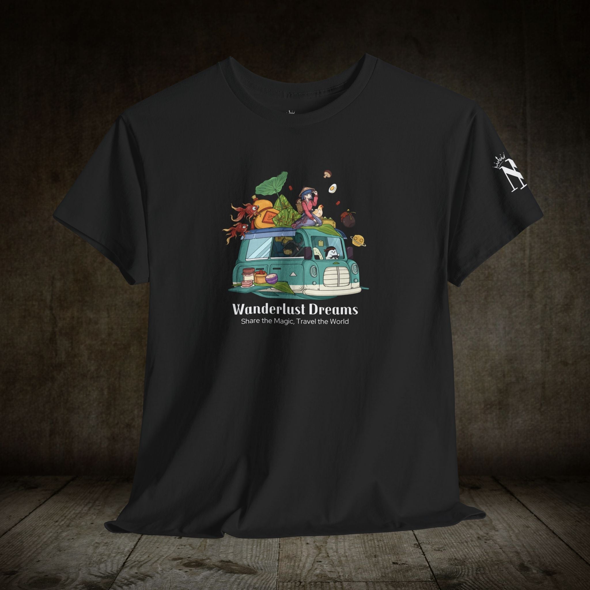 Wanderlust Dreams | Mix & Match Cotton Unisex Fun-Flirty Lovers’ T-Shirts
