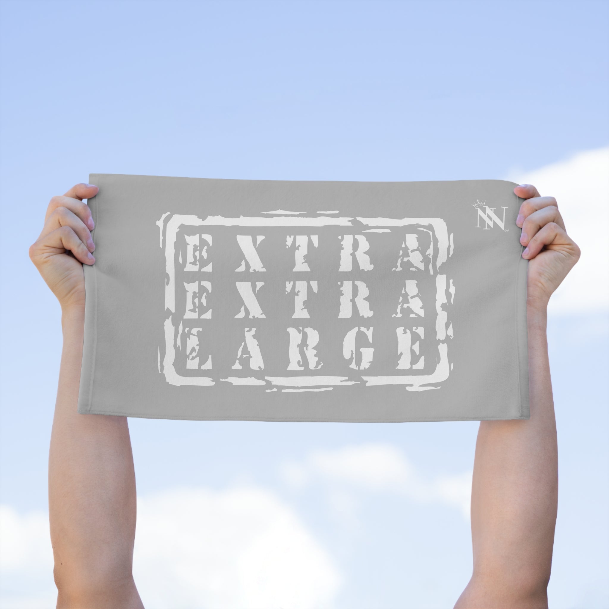 Extra Extra Large Silver | Mix & Match Soft Fun-Flirty Lovers’ Towels