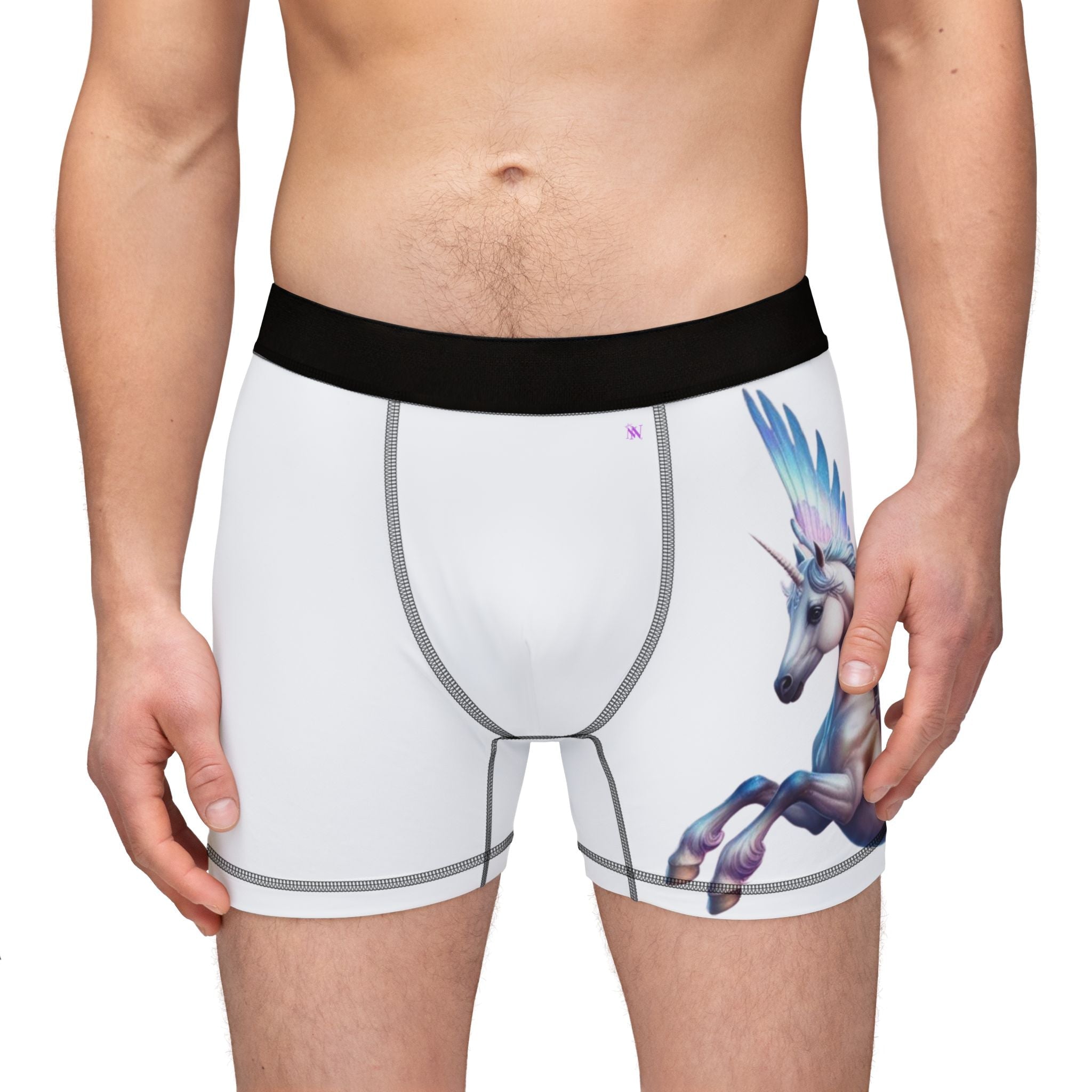 Unicorn with Wings | Mix & Match Fun-Flirty Lovers’ Boxer Briefs