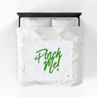 Pinch Me! Irish Green | Mix & Match Soft Fun-Flirty Lovers’ Blankets