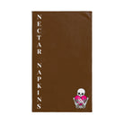 Nectar Napkins Brand Brown | Nectar Napkins Classic Fun-Flirty Lovers’ Towels