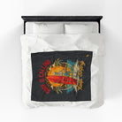 Keep Surfing Skeleton Beach | Mix & Match Soft Fun-Flirty Lovers’ Blankets