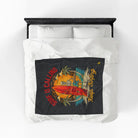 Keep Surfing Skeleton Beach | Mix & Match Soft Fun-Flirty Lovers’ Blankets