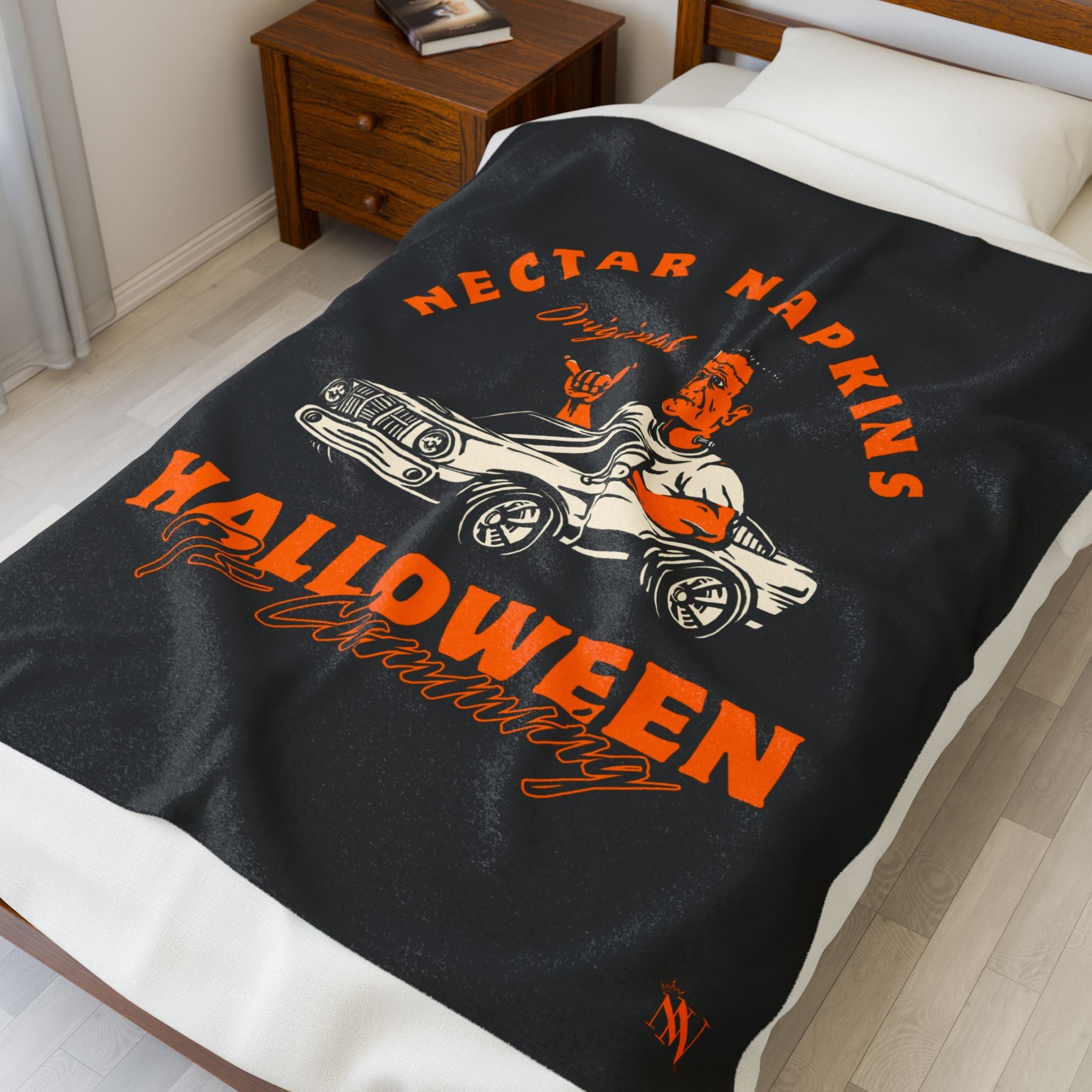 Halloween is Cumming | Mix & Match Velveteen Fun-Flirty Lovers’ Blankets