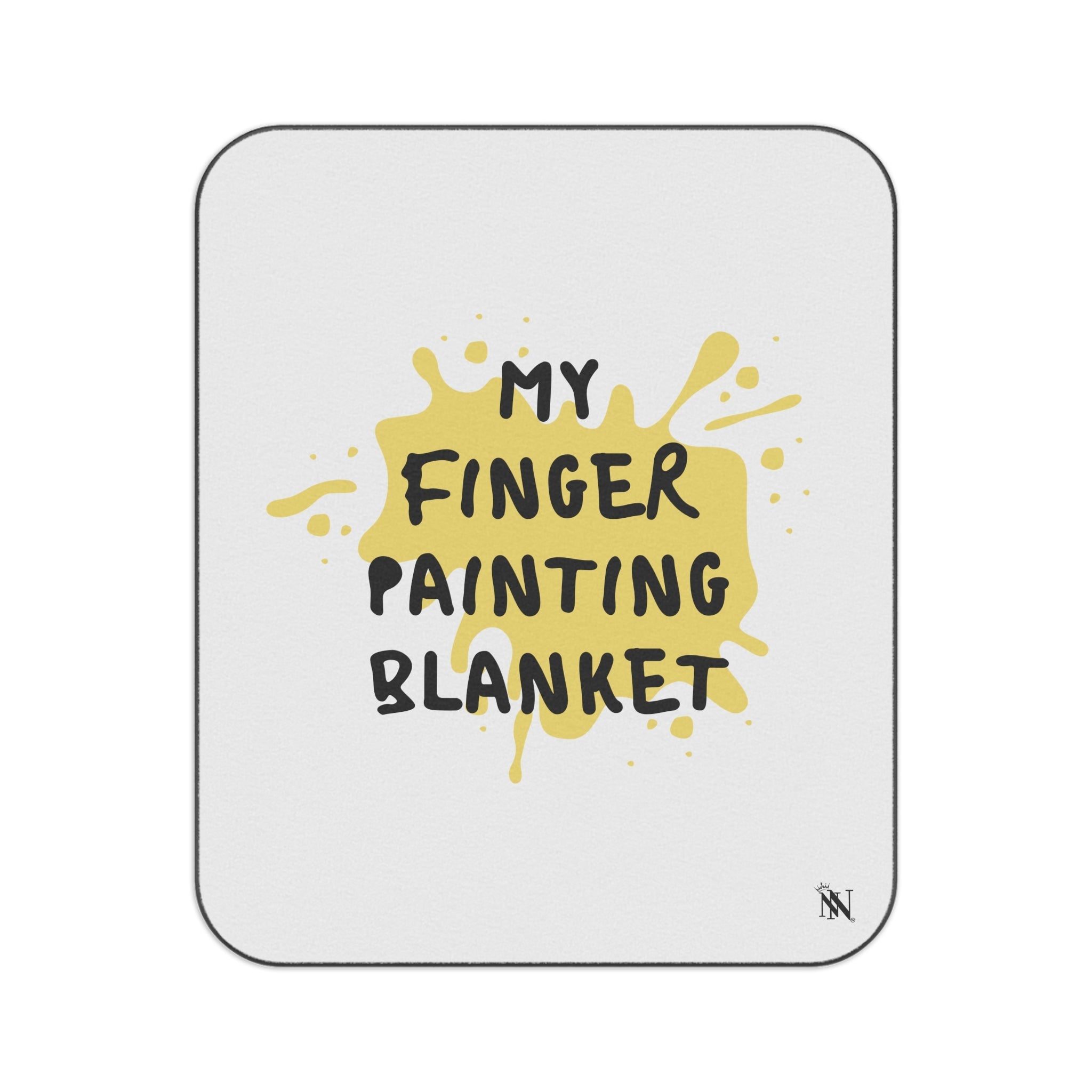 My Finger Painting Blanket | Mix Match Fun-Flirty Lovers’ Water-Resistant Blankets