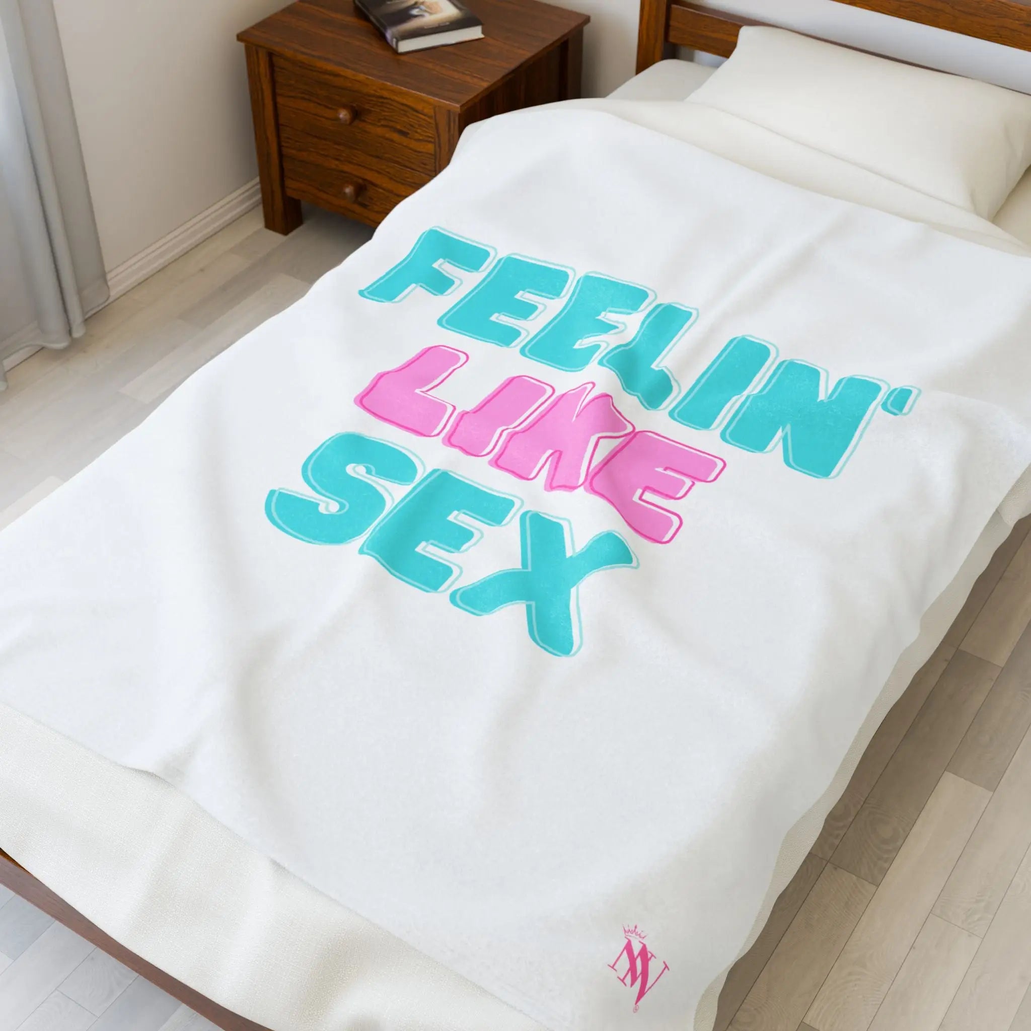 Feelin’ Like Sex | Mix & Match Velveteen Fun-Flirty Lovers’ Blankets