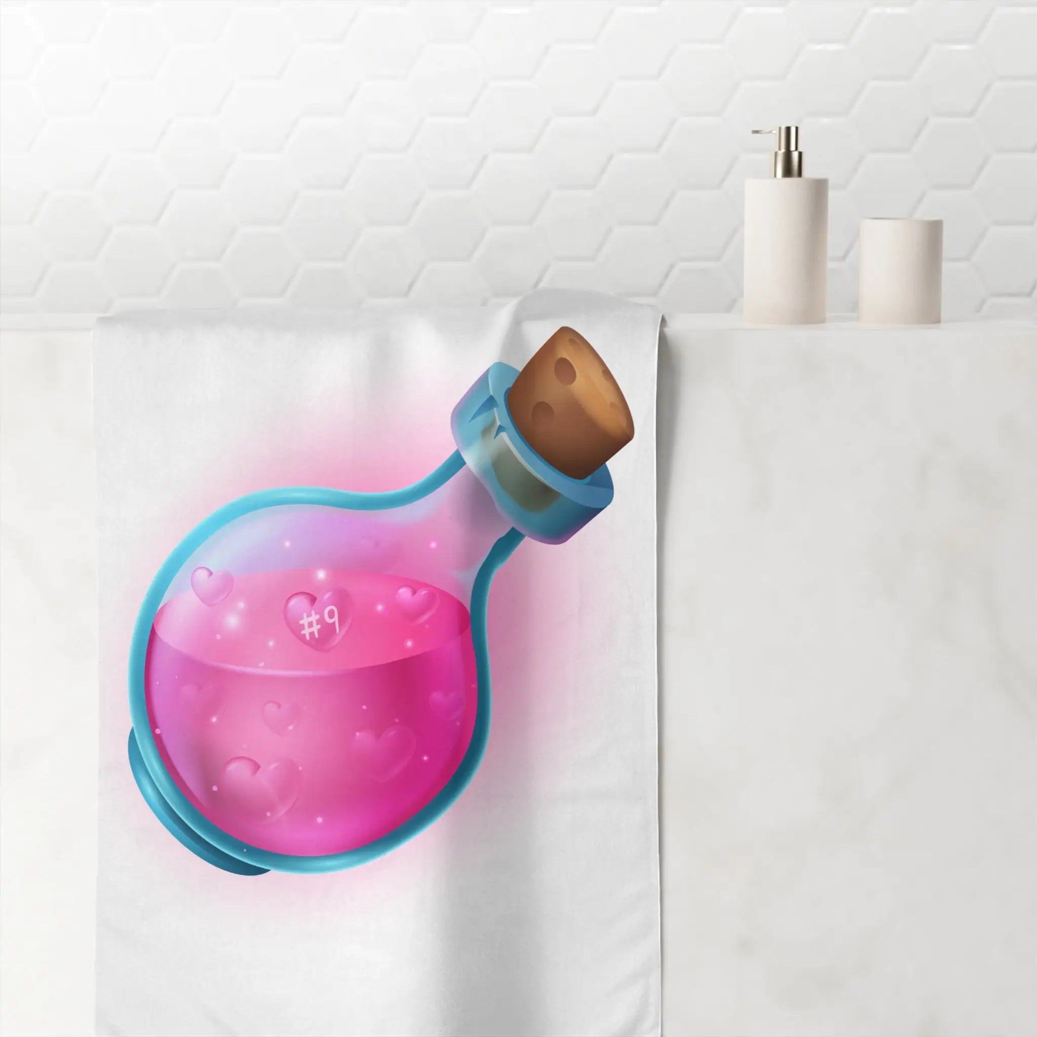 Love Potion #9 | Mix & Match XL Fun-Flirty Lovers’ Towels
