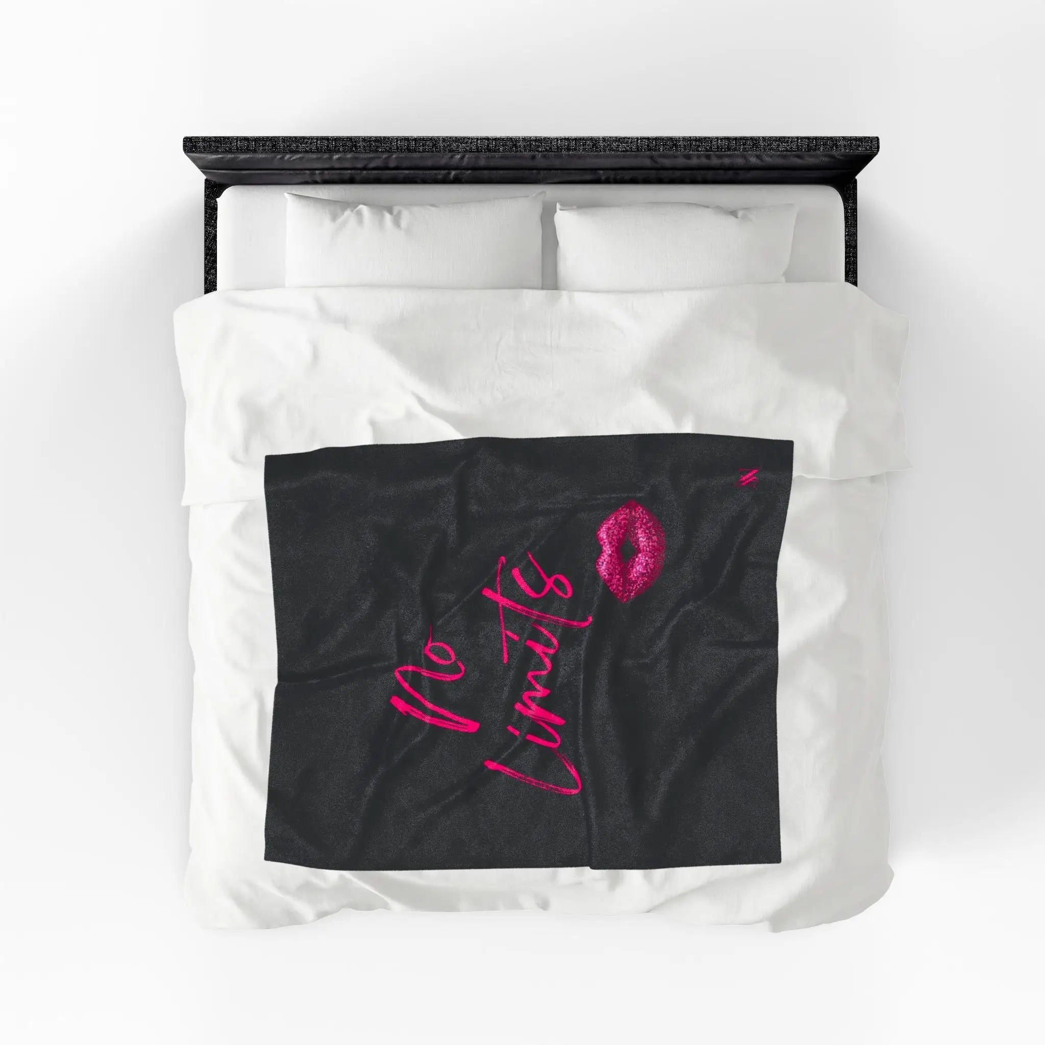 No Limits Kiss Mark Blanket
