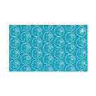 Hungry Drooling Emoji Pattern Teal | Mix & Match Classic Fun-Flirty Lovers’ Towels