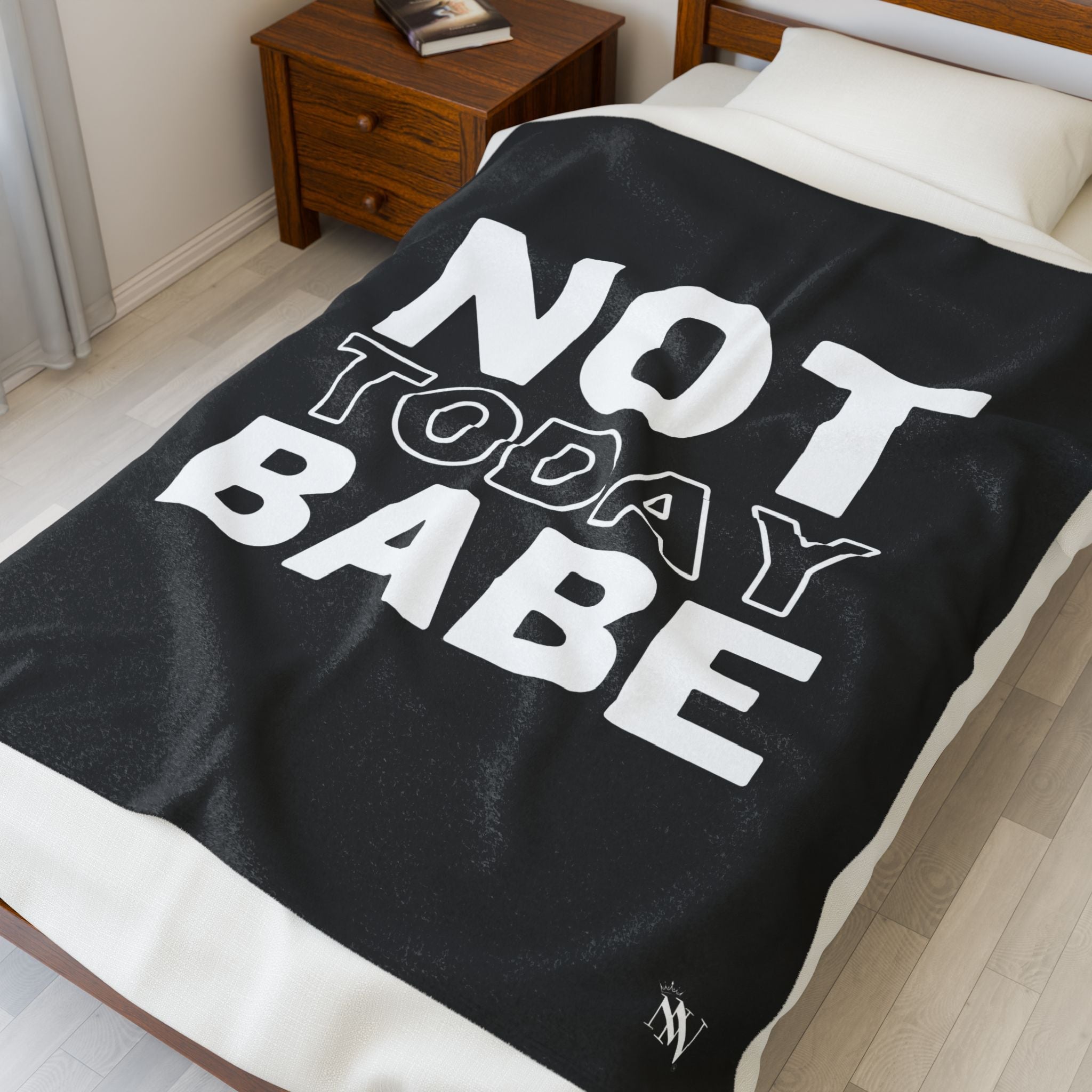 Not Today Babe | Mix & Match Fun-Flirty Lovers’ Blankets