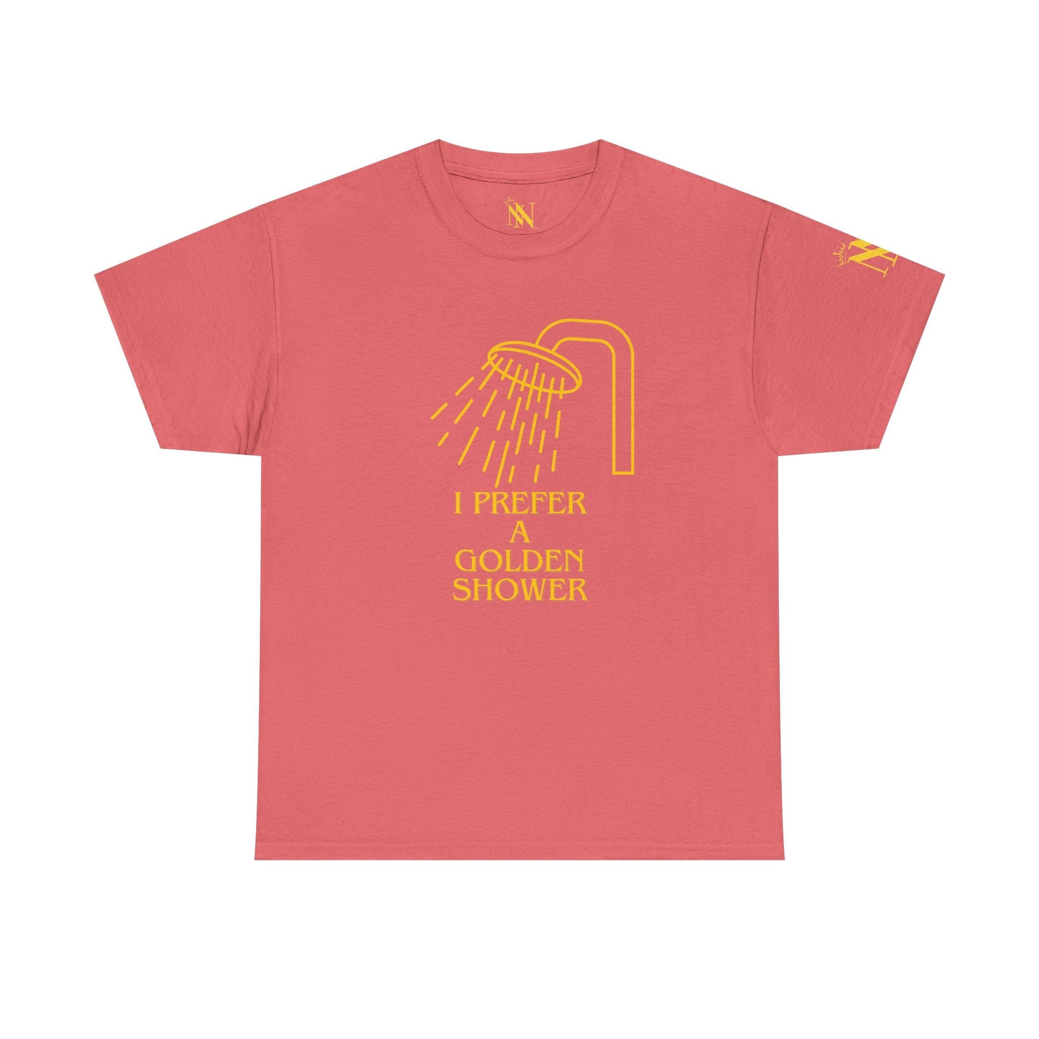 I Prefer A Golden Shower | Mix & Match 100% Cotton Unisex Fun-Flirty Lovers’ Tees