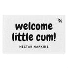 Welcome Little Cum! | Mix & Match Soft Fun-Flirty Lovers’ Towels