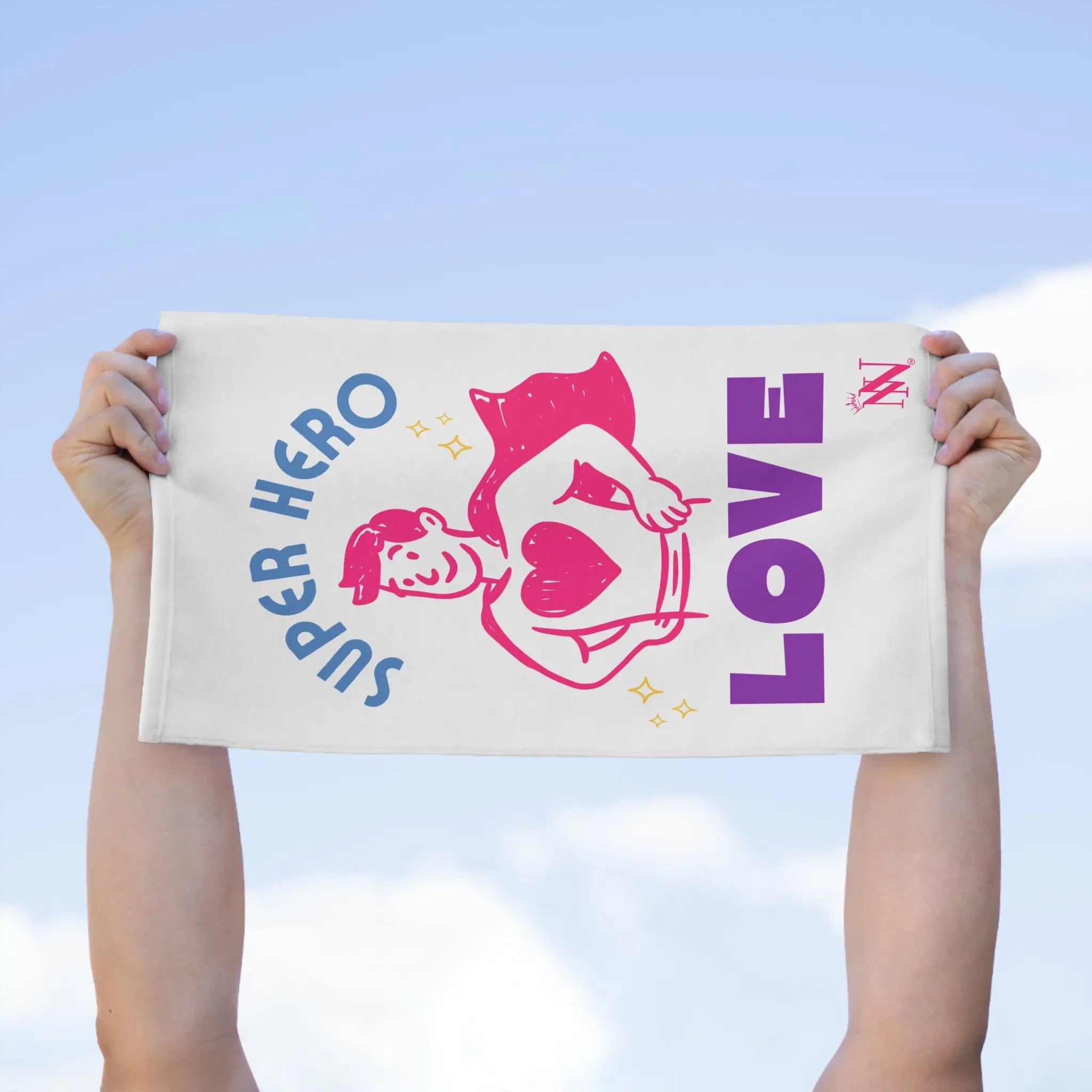 Super Hero Love Sex Towel