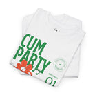 Cum Party! | Mix & Match 100% Cotton Unisex Fun-Flirty Lovers’ Tees