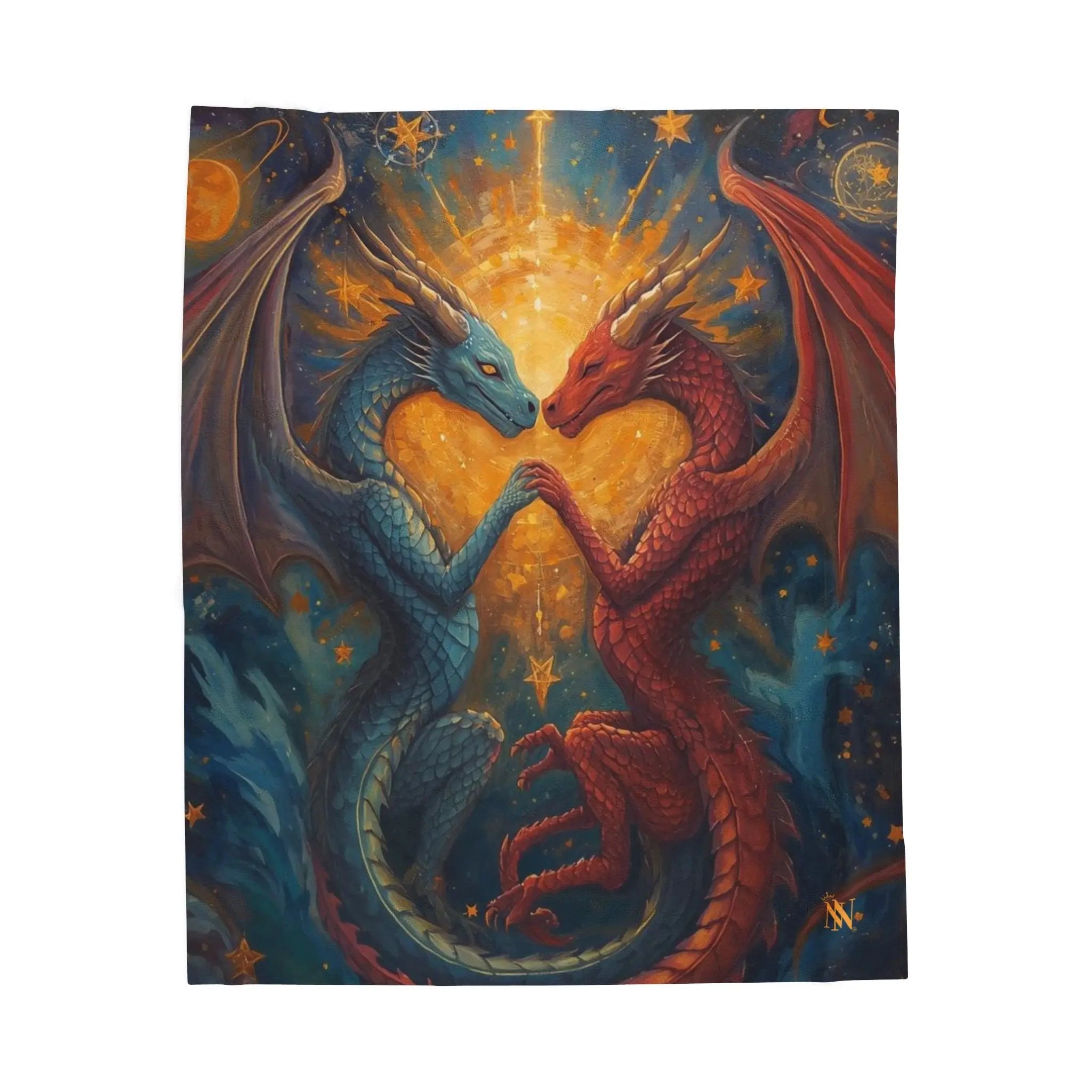 Written In the Stars Dragon Fantasy | Mix & Match Soft Fun-Flirty Lovers’ Blankets