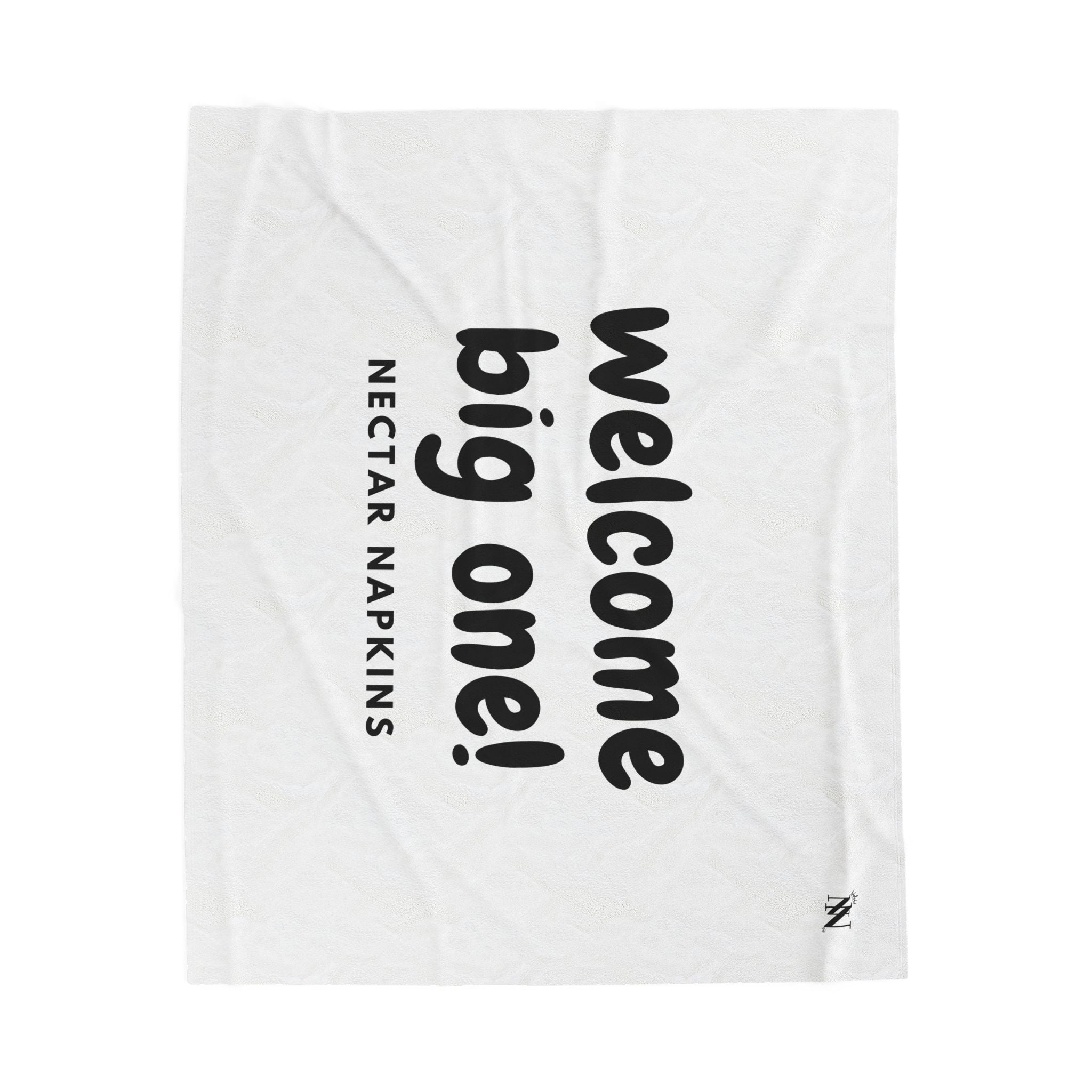 Welcome Big One! | Mix & Match Fun-Flirty Lovers’ Blankets