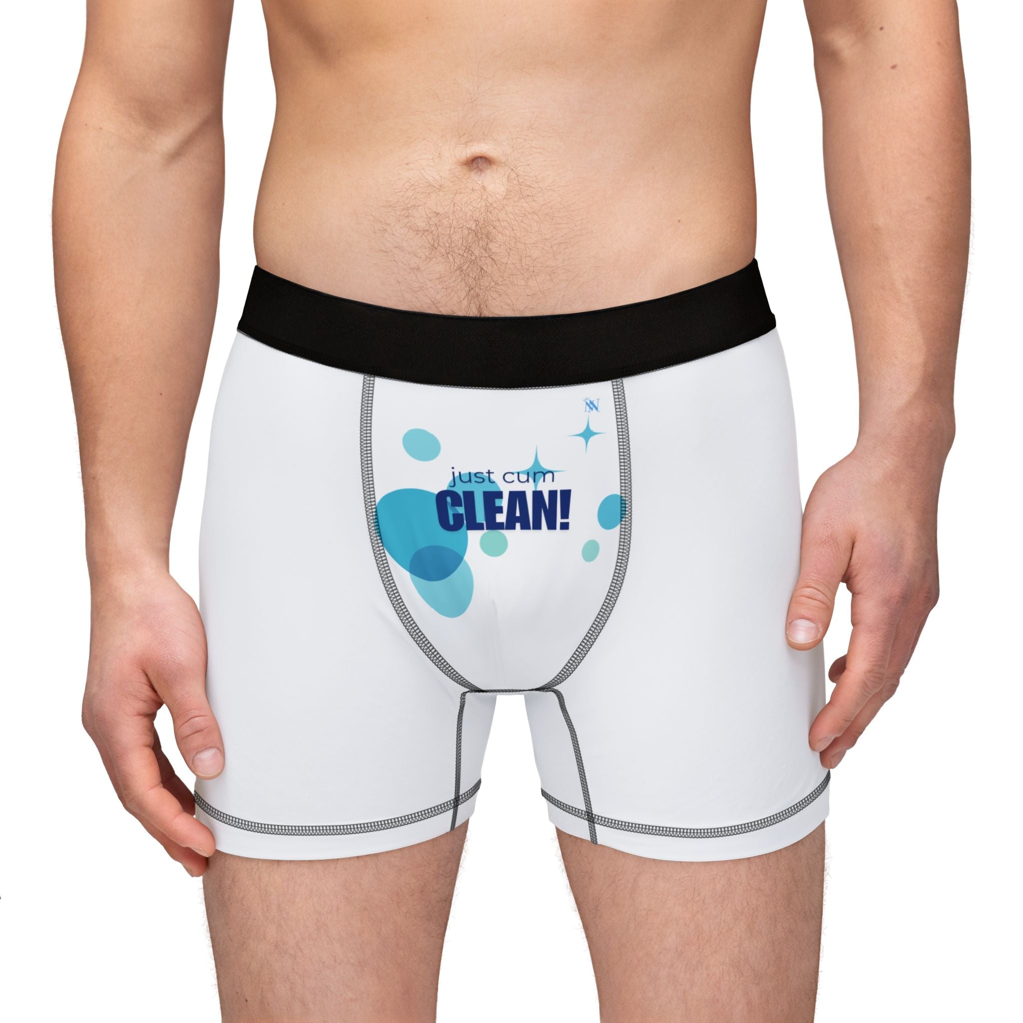 Just Cum Clean! | Mix & Match Fun-Flirty Lovers’ Boxer Briefs