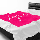 Love You with a Heart | Mix & Match Soft Fun-Flirty Lovers’ Blankets