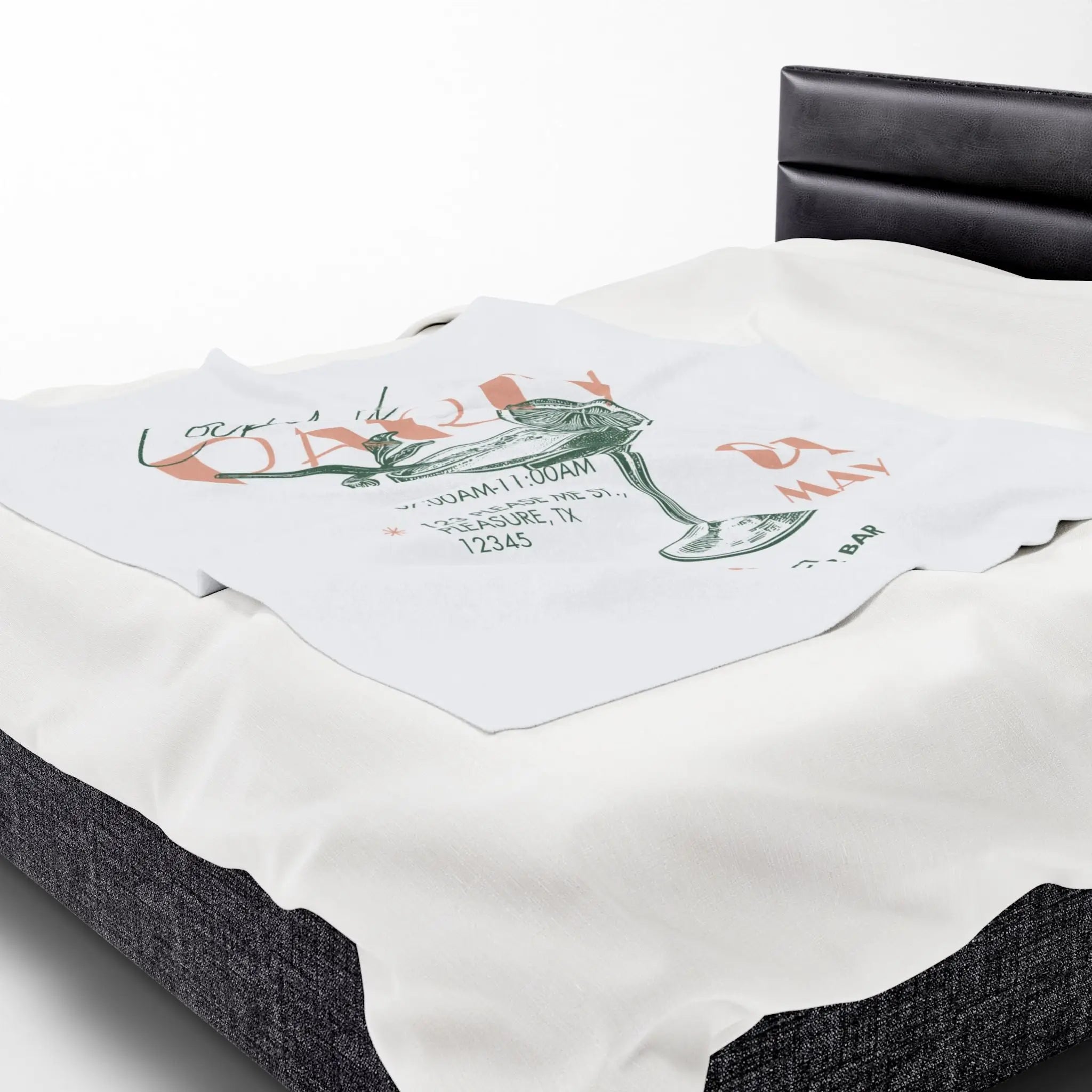 Cocktail Party | Mix & Match Fun-Flirty Lovers’ Blankets