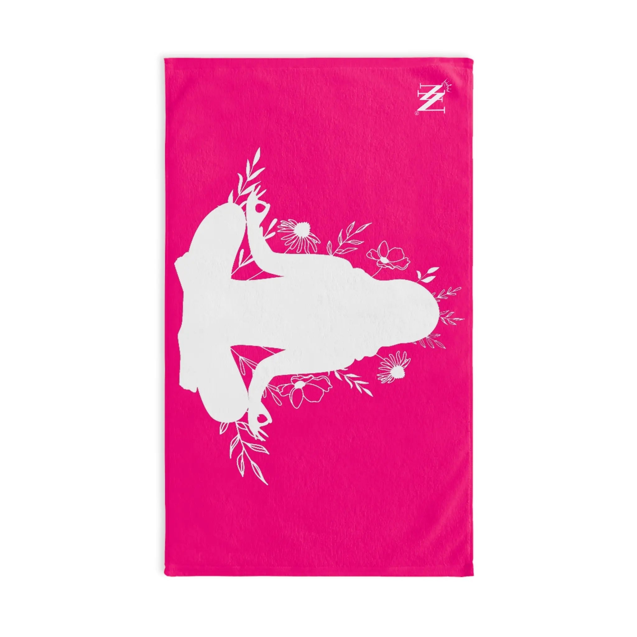 Seated Yoga Meditation Signature Pink Cum Towel