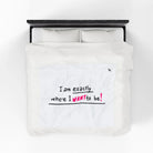 Exactly Where I Want To Be! | Mix & Match Fun-Flirty Lovers’ Blankets