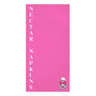 Nectar Napkins Brand Bright Pink | Nectar Napkins XL Fun-Flirty Lovers’ Towels