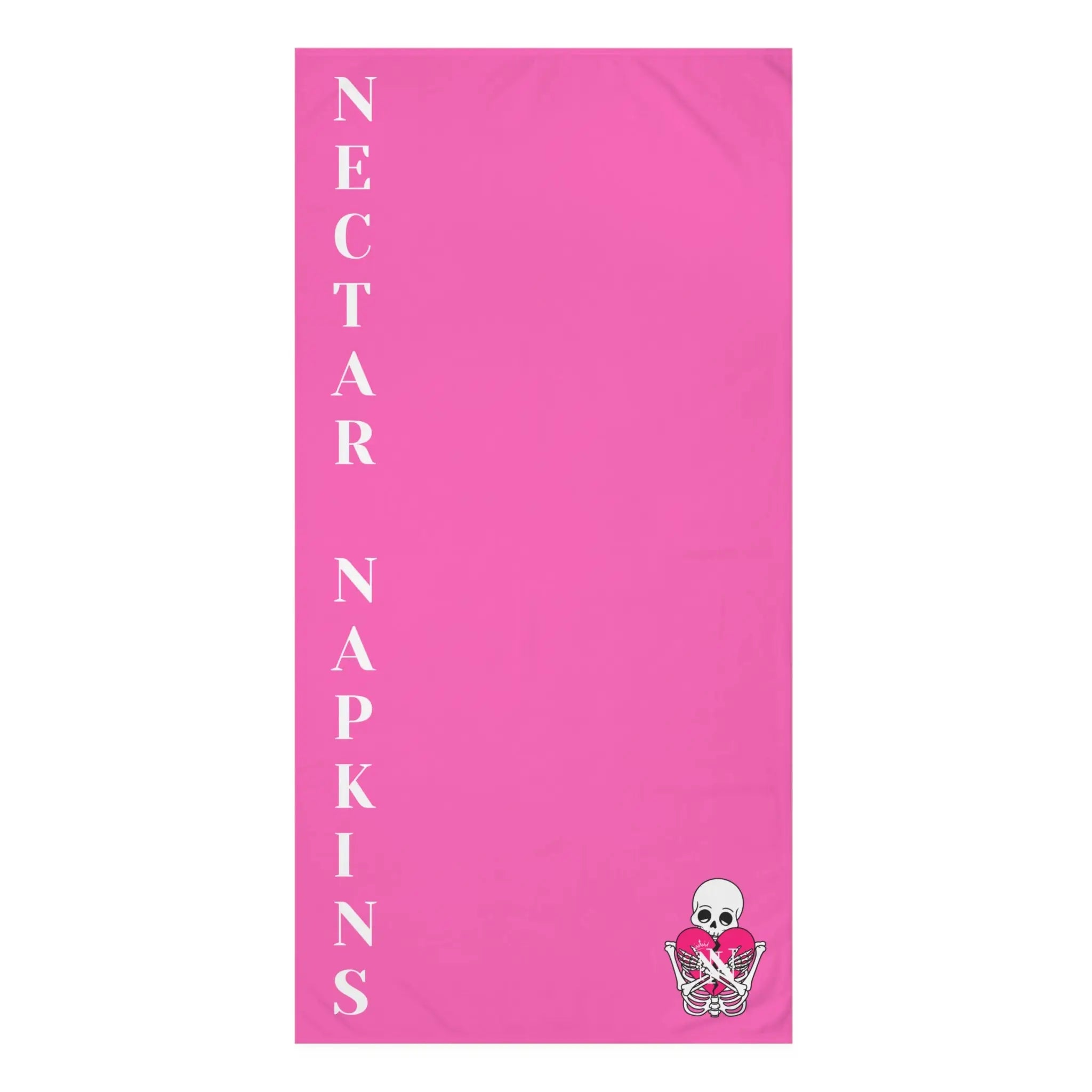 Nectar Napkins Brand Bright Pink | Nectar Napkins XL Fun-Flirty Lovers’ Towels