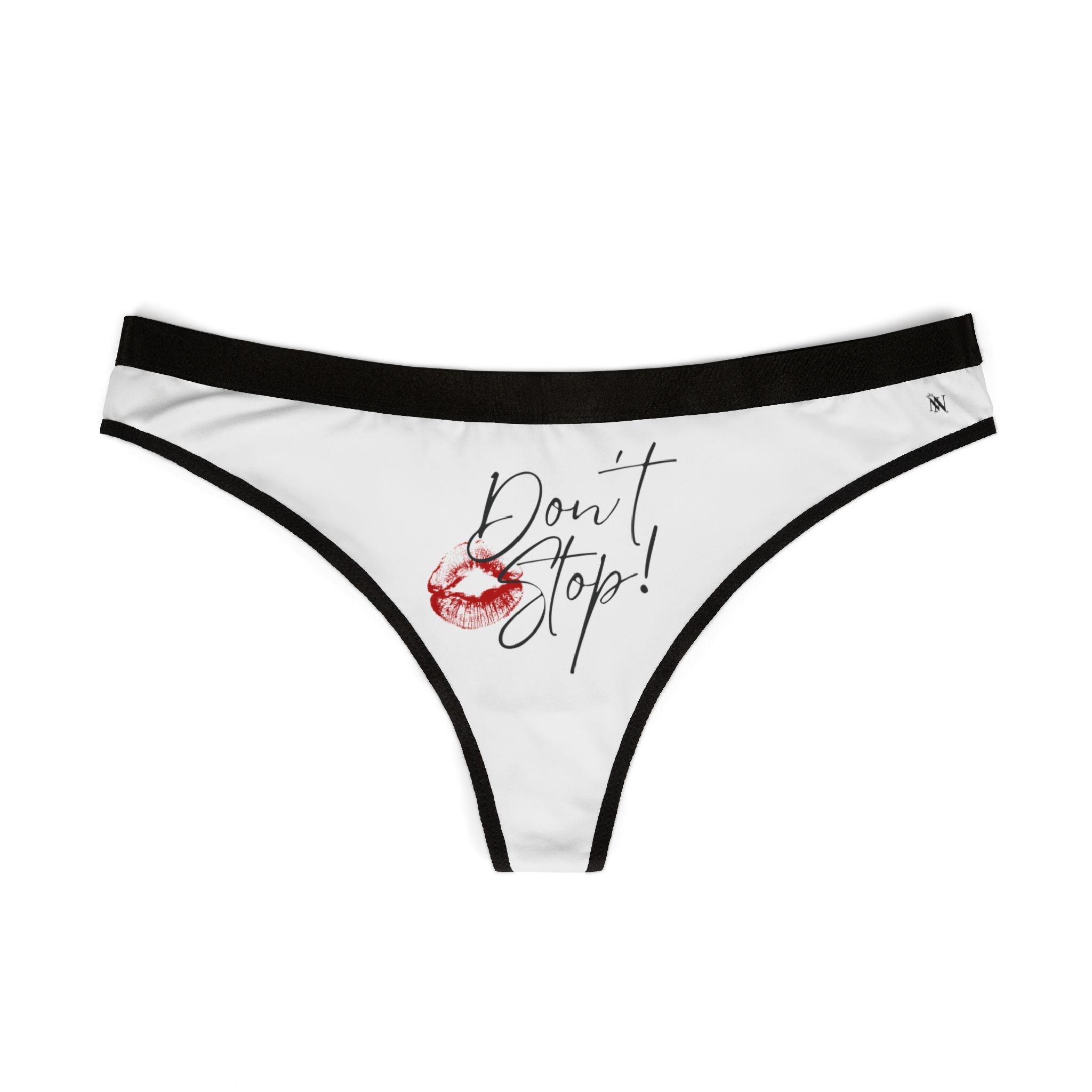 Don’t Stop with a Kiss Sex Gifts Lingerie Women’s Thong