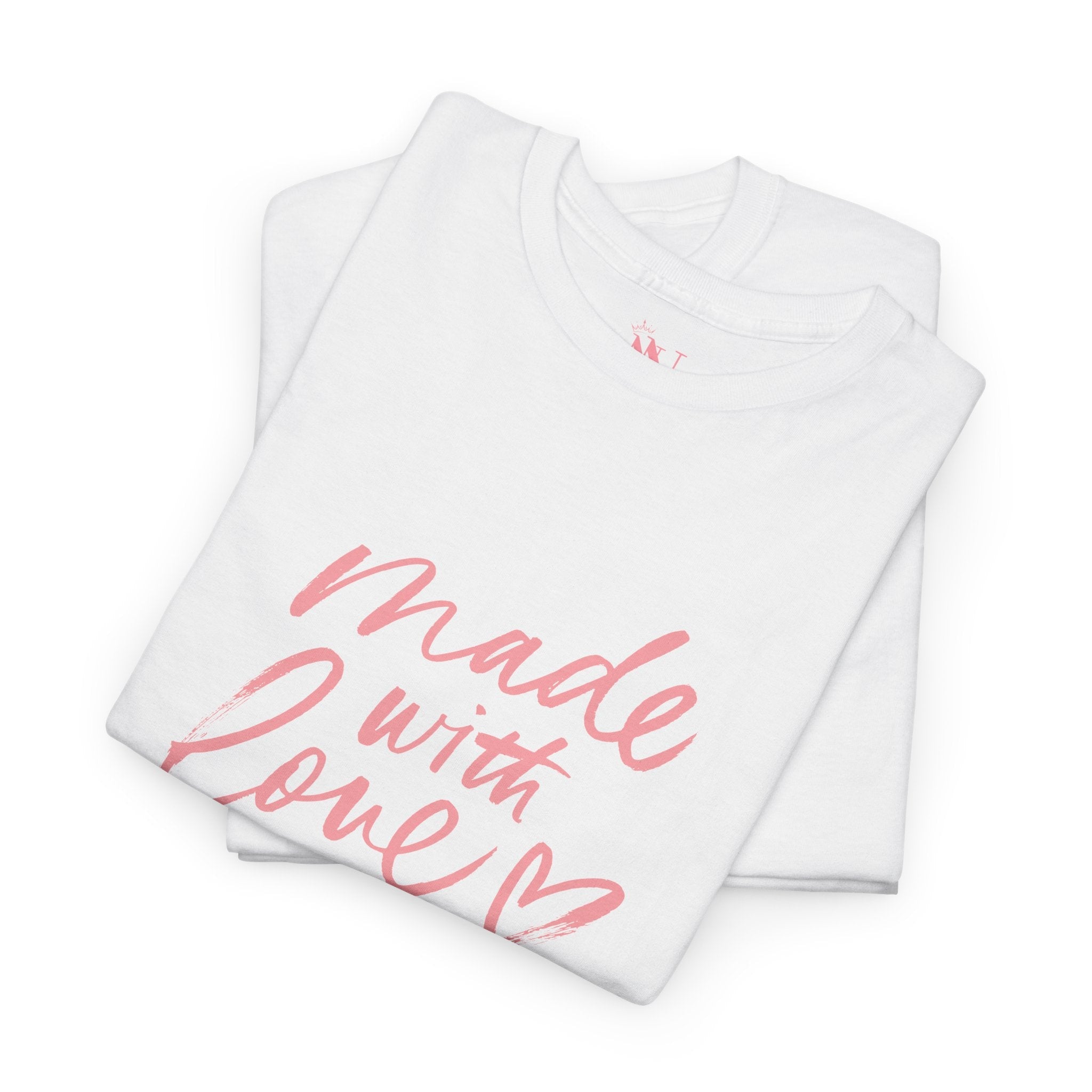 Made With Love | Mix & Match 100% Cotton Unisex Fun-Flirty Lovers’ Tees