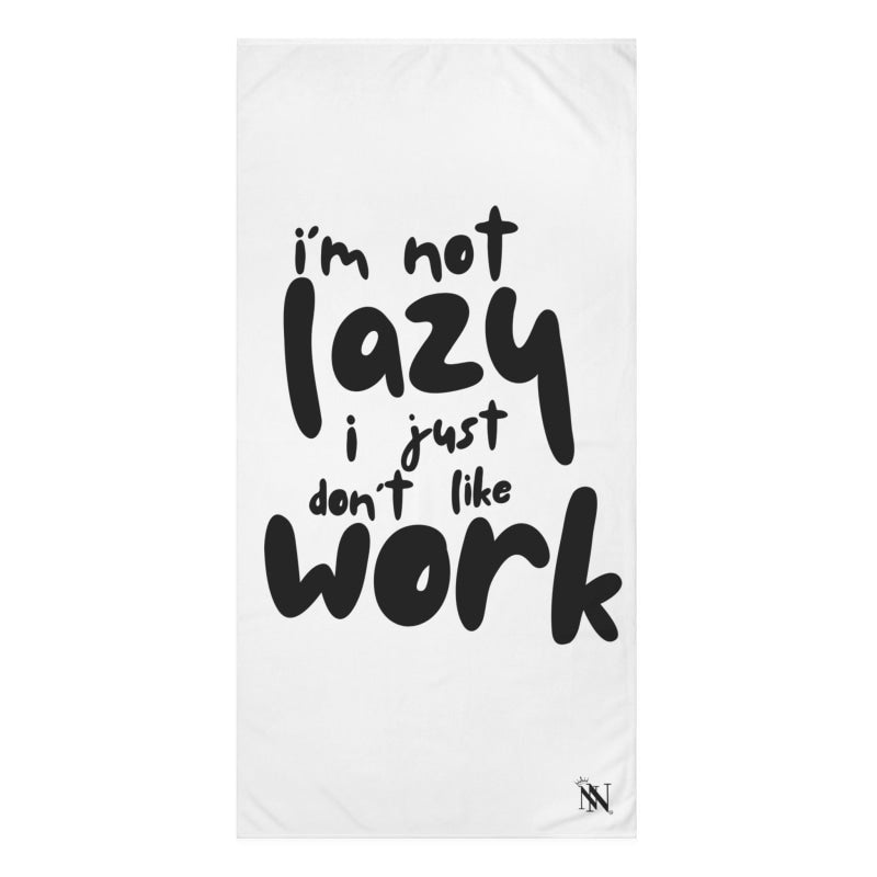 I’m Not Lazy | Mix & Match XL Fun-Flirty Lovers’ Towels