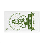 Wet Your Beard for Luck Patrick’s Day | Mix & Match Classic Fun-Flirty Lovers’ Towels