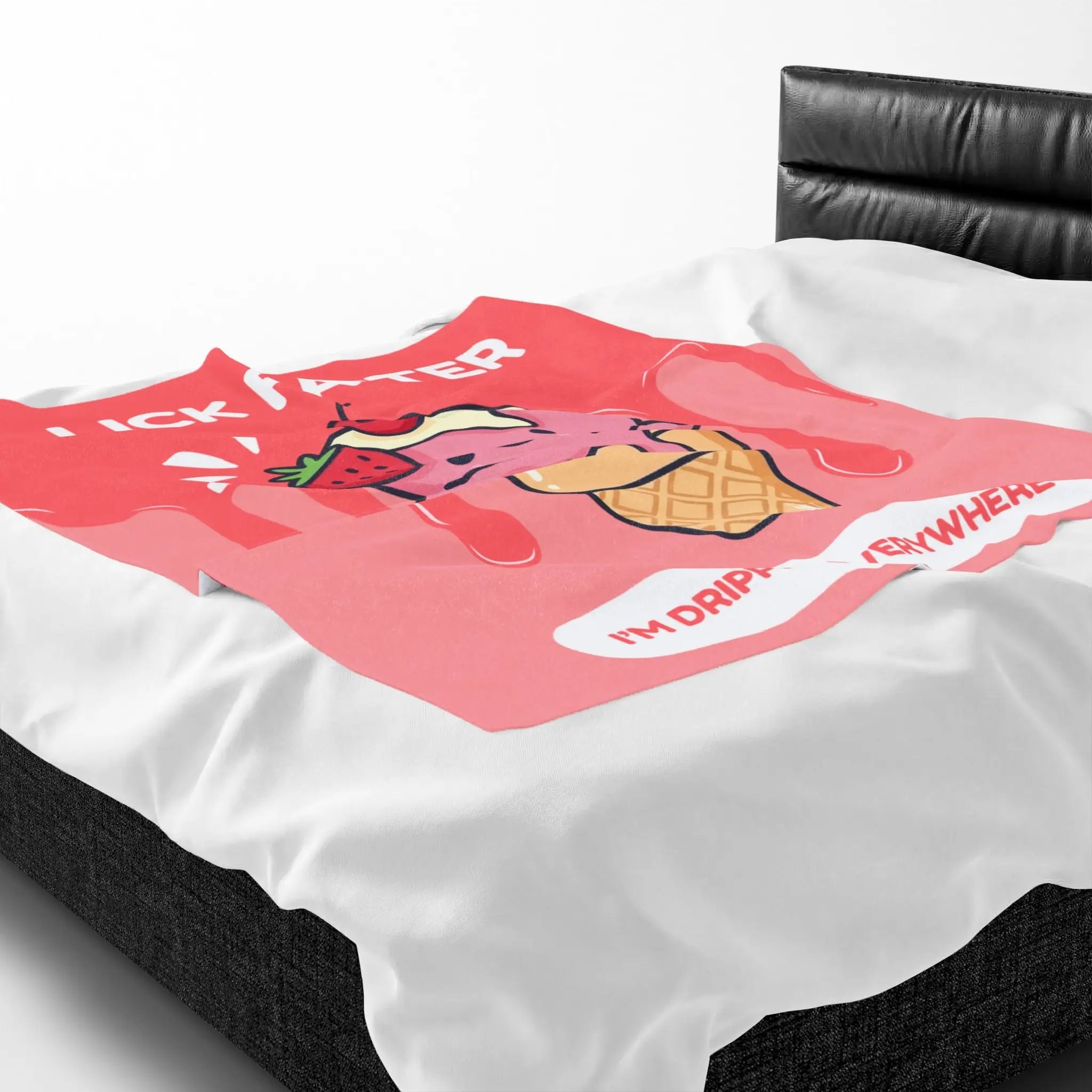 Lick Faster | Nectar Napkins Fun-Flirty Lovers’ Blankets