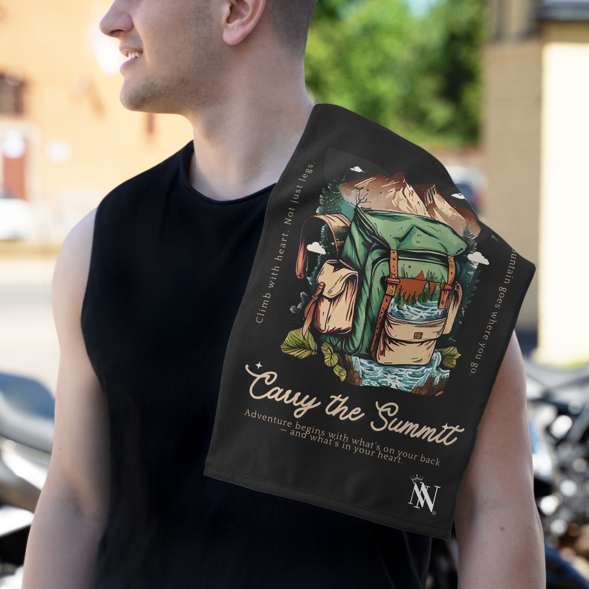 Carry the Summit | Mix & Match Soft Fun-Flirty Lovers’ Towels