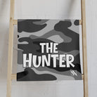 The Hunter & The Hunted Shareable Grey Camo Cum Towel