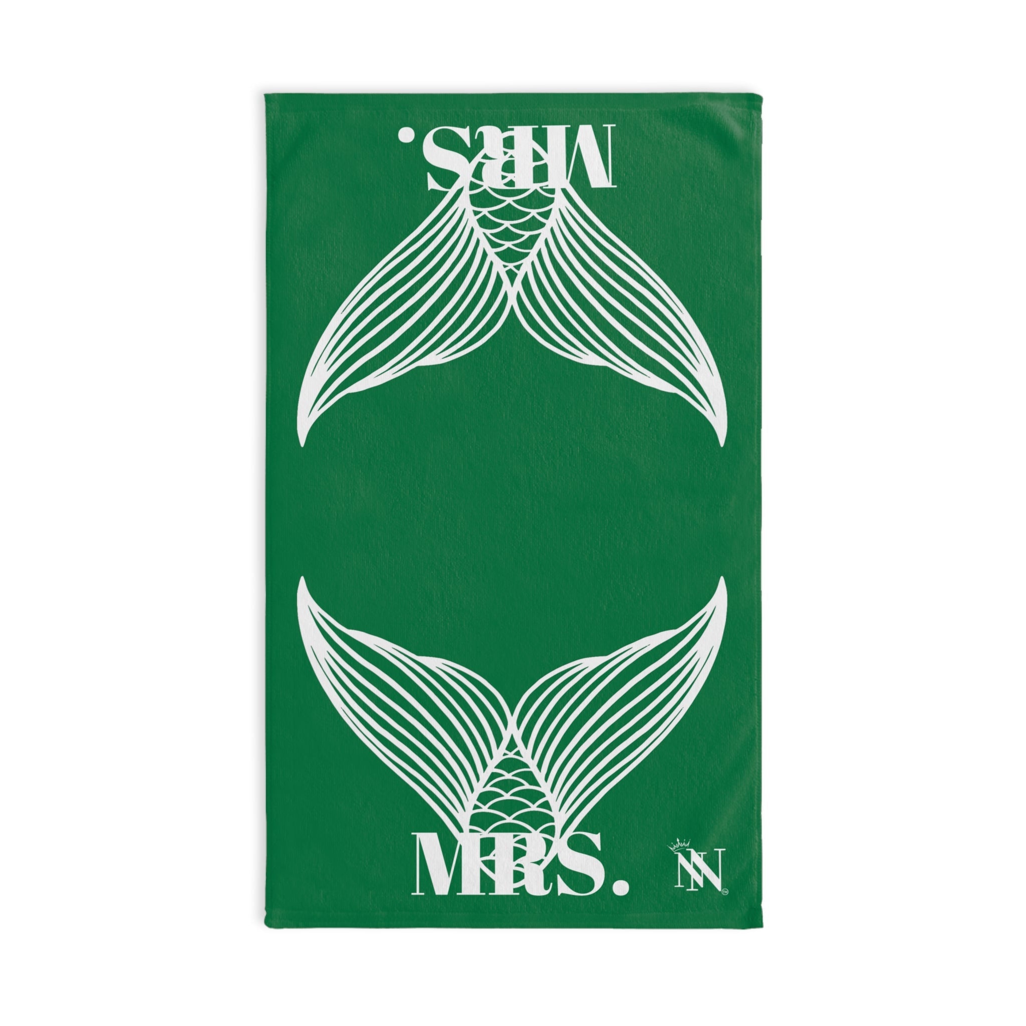 Mrs. Mrs. Mermaid Shareable Sides Green Cum Towel